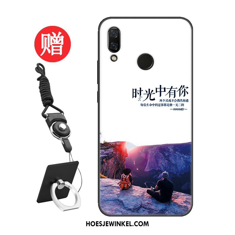 Huawei P Smart 2019 Hoesje Hoes Anti-fall Rood, Huawei P Smart 2019 Hoesje Bescherming All Inclusive