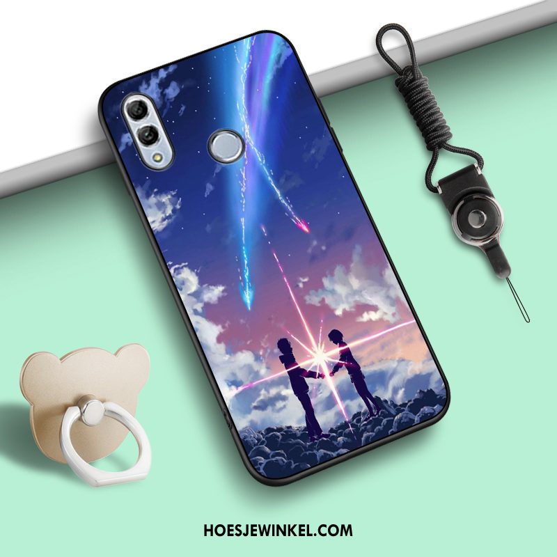 Huawei P Smart 2019 Hoesje Jeugd Anti-fall Zacht, Huawei P Smart 2019 Hoesje Hanger Ring