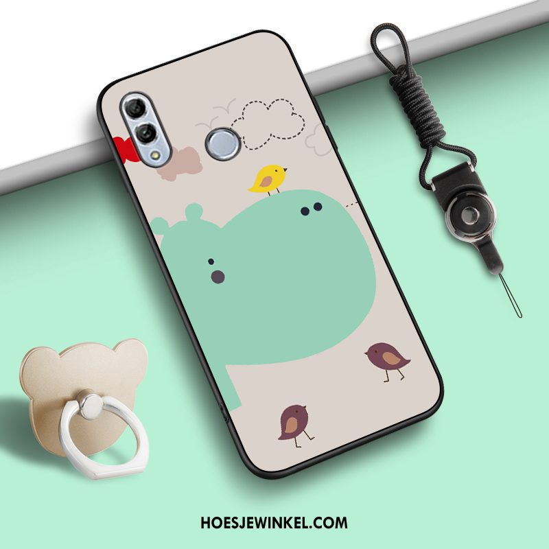 Huawei P Smart 2019 Hoesje Jeugd Anti-fall Zacht, Huawei P Smart 2019 Hoesje Hanger Ring