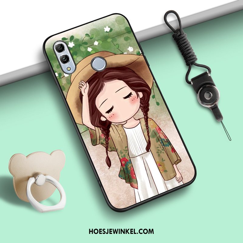 Huawei P Smart 2019 Hoesje Jeugd Anti-fall Zacht, Huawei P Smart 2019 Hoesje Hanger Ring