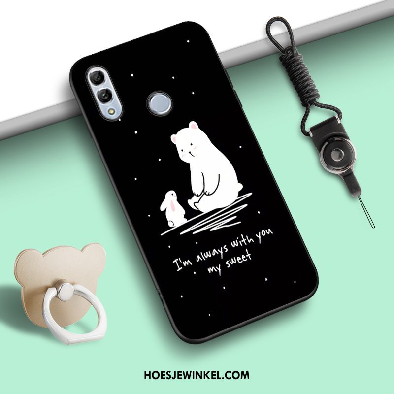 Huawei P Smart 2019 Hoesje Jeugd Anti-fall Zacht, Huawei P Smart 2019 Hoesje Hanger Ring