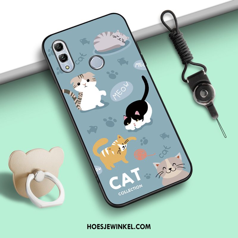 Huawei P Smart 2019 Hoesje Jeugd Anti-fall Zacht, Huawei P Smart 2019 Hoesje Hanger Ring