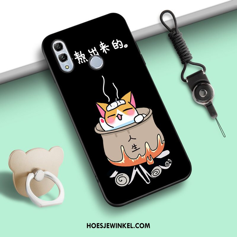 Huawei P Smart 2019 Hoesje Jeugd Anti-fall Zacht, Huawei P Smart 2019 Hoesje Hanger Ring