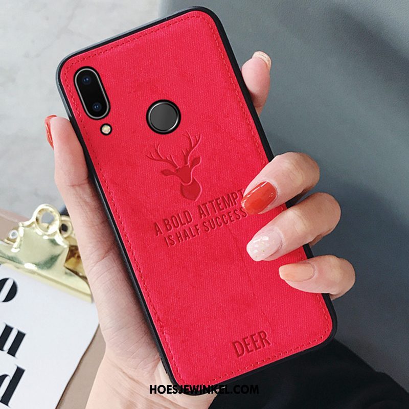 Huawei P Smart 2019 Hoesje Jeugd Mooie All Inclusive, Huawei P Smart 2019 Hoesje Roze Anti-fall