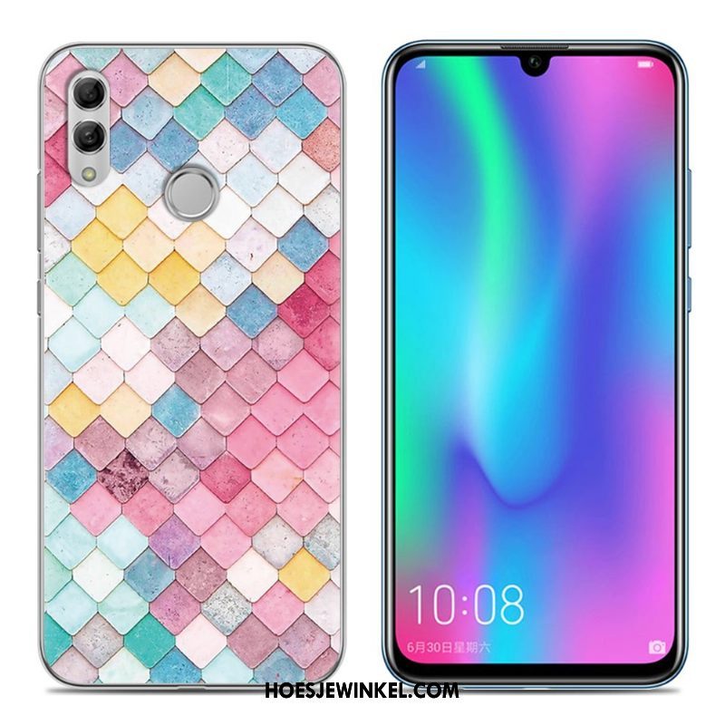 Huawei P Smart 2019 Hoesje Jeugd Roze Zacht, Huawei P Smart 2019 Hoesje Mobiele Telefoon Hoes