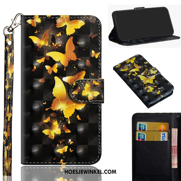 Huawei P Smart 2019 Hoesje Kleur Zacht Folio, Huawei P Smart 2019 Hoesje Hoes Mobiele Telefoon