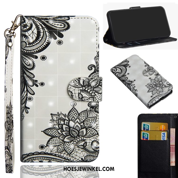 Huawei P Smart 2019 Hoesje Kleur Zacht Folio, Huawei P Smart 2019 Hoesje Hoes Mobiele Telefoon