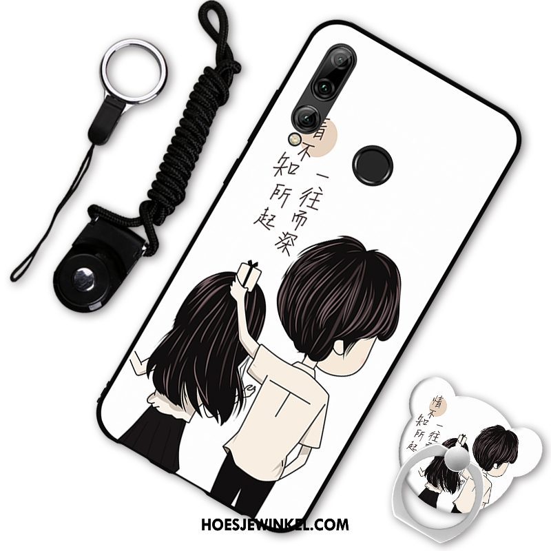 Huawei P Smart+ 2019 Hoesje Lovers Hanger Zacht, Huawei P Smart+ 2019 Hoesje Mobiele Telefoon Hoes