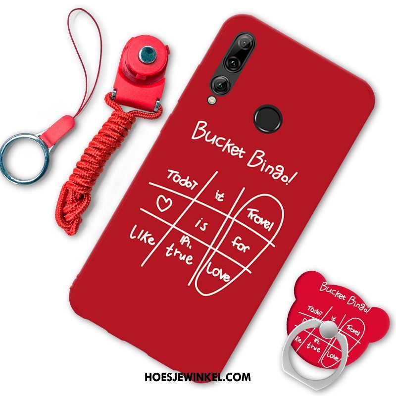 Huawei P Smart+ 2019 Hoesje Lovers Hanger Zacht, Huawei P Smart+ 2019 Hoesje Mobiele Telefoon Hoes