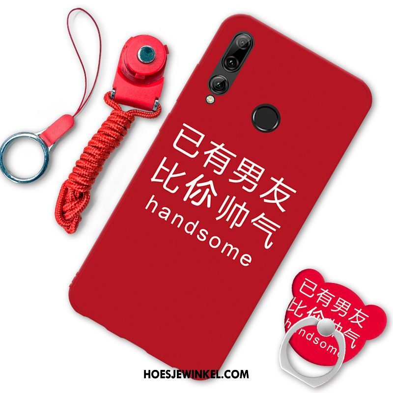 Huawei P Smart+ 2019 Hoesje Lovers Hanger Zacht, Huawei P Smart+ 2019 Hoesje Mobiele Telefoon Hoes