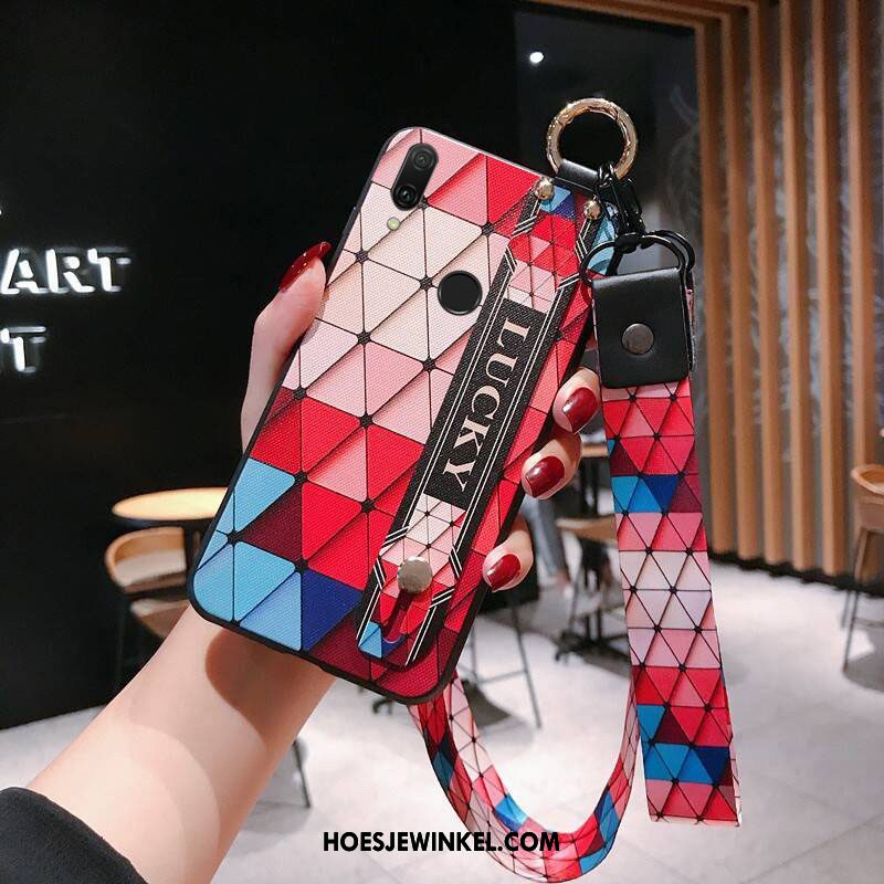 Huawei P Smart+ 2019 Hoesje Mobiele Telefoon Anti-fall Nieuw, Huawei P Smart+ 2019 Hoesje Siliconen Rood