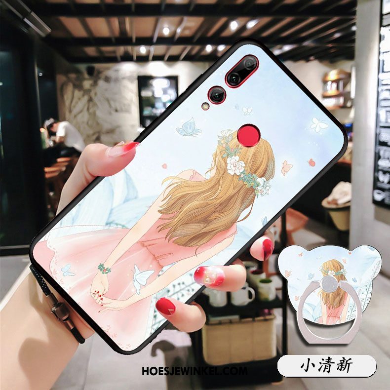 Huawei P Smart+ 2019 Hoesje Mobiele Telefoon Hoes Zacht, Huawei P Smart+ 2019 Hoesje Persoonlijk Groen