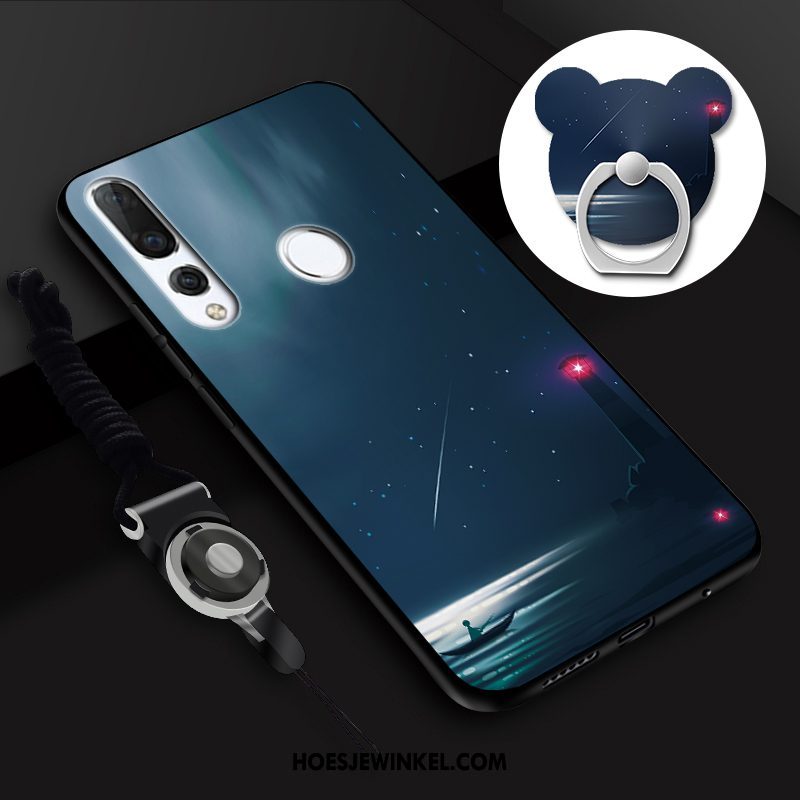 Huawei P Smart+ 2019 Hoesje Nieuw Hoes Mobiele Telefoon, Huawei P Smart+ 2019 Hoesje Blauw Zacht