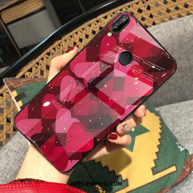 Huawei P Smart 2019 Hoesje Rood Hoes Trend, Huawei P Smart 2019 Hoesje Bescherming Jeugd