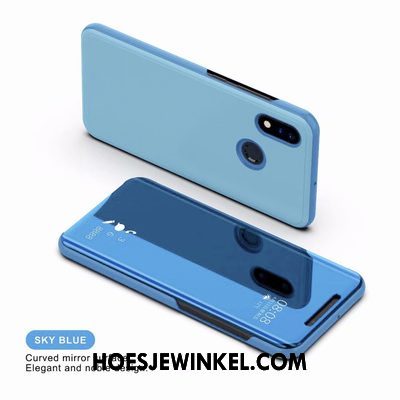 Huawei P Smart 2019 Hoesje Rose Goud Leren Etui Anti-fall, Huawei P Smart 2019 Hoesje Hoes All Inclusive