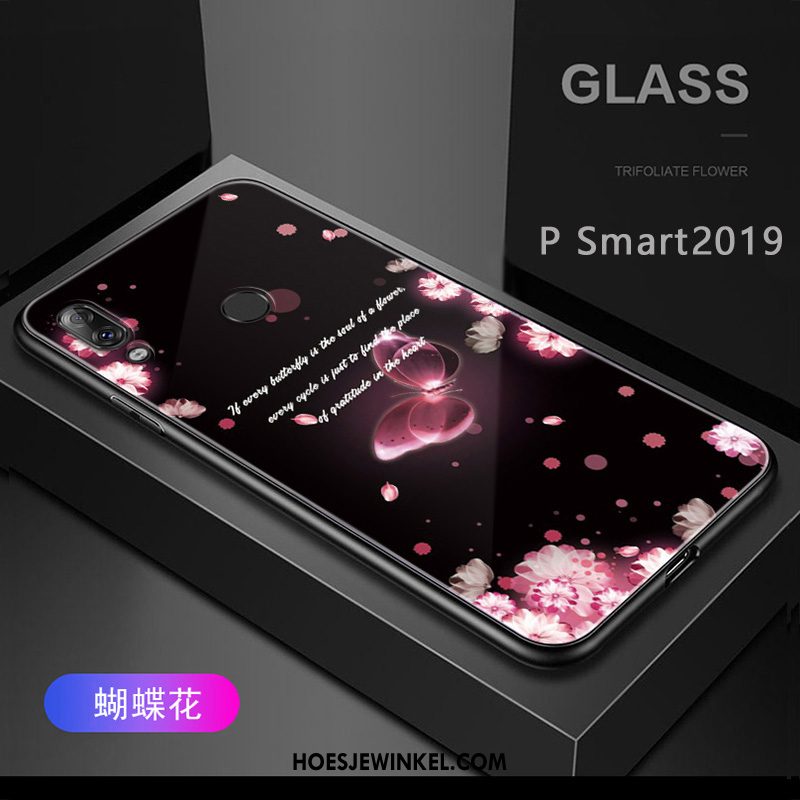 Huawei P Smart 2019 Hoesje Siliconen Trend Patroon, Huawei P Smart 2019 Hoesje All Inclusive Bescherming