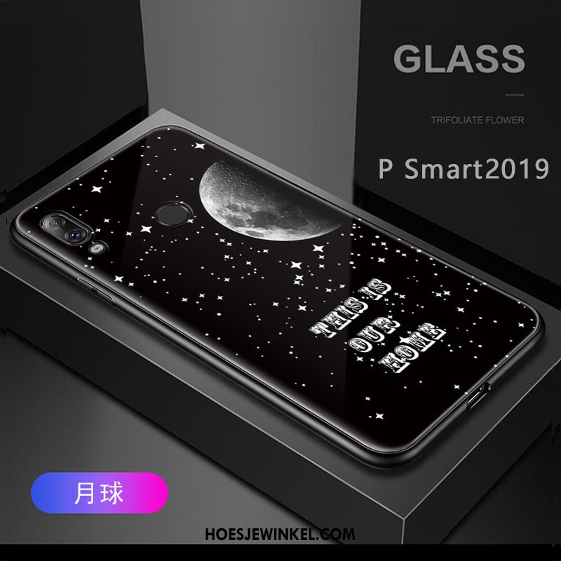 Huawei P Smart 2019 Hoesje Siliconen Trend Patroon, Huawei P Smart 2019 Hoesje All Inclusive Bescherming