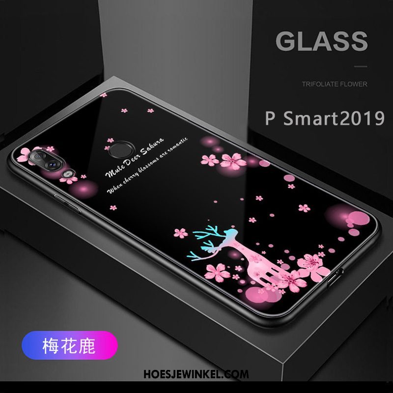 Huawei P Smart 2019 Hoesje Zacht All Inclusive Patroon, Huawei P Smart 2019 Hoesje Schrobben Mobiele Telefoon