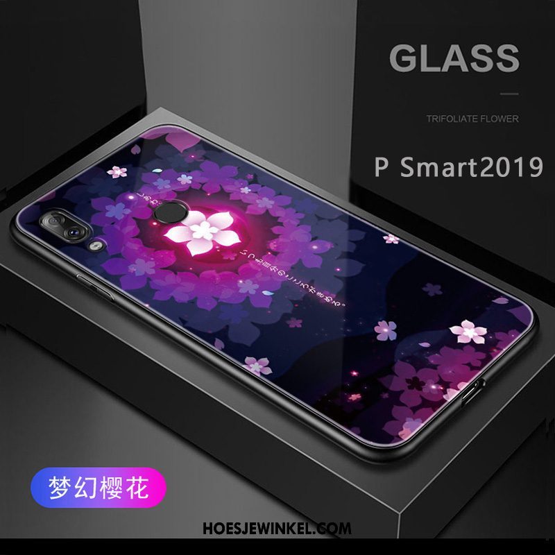 Huawei P Smart 2019 Hoesje Zacht All Inclusive Patroon, Huawei P Smart 2019 Hoesje Schrobben Mobiele Telefoon