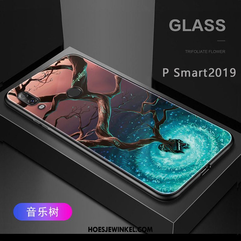 Huawei P Smart 2019 Hoesje Zacht All Inclusive Patroon, Huawei P Smart 2019 Hoesje Schrobben Mobiele Telefoon