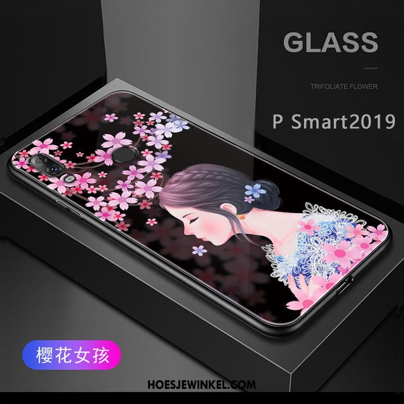 Huawei P Smart 2019 Hoesje Zacht All Inclusive Patroon, Huawei P Smart 2019 Hoesje Schrobben Mobiele Telefoon