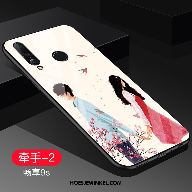 Huawei P Smart+ 2019 Hoesje Zacht Siliconen Groen, Huawei P Smart+ 2019 Hoesje Anti-fall All Inclusive