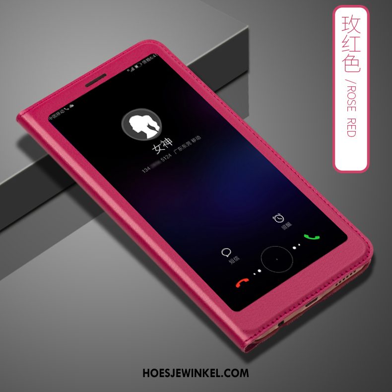 Huawei P Smart Hoesje All Inclusive Hoes Rood, Huawei P Smart Hoesje Mobiele Telefoon Bescherming