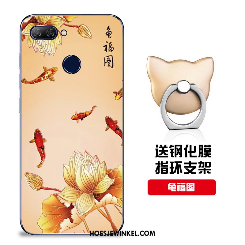 Huawei P Smart Hoesje Anti-fall Bescherming Mobiele Telefoon, Huawei P Smart Hoesje Zacht Hoes Beige