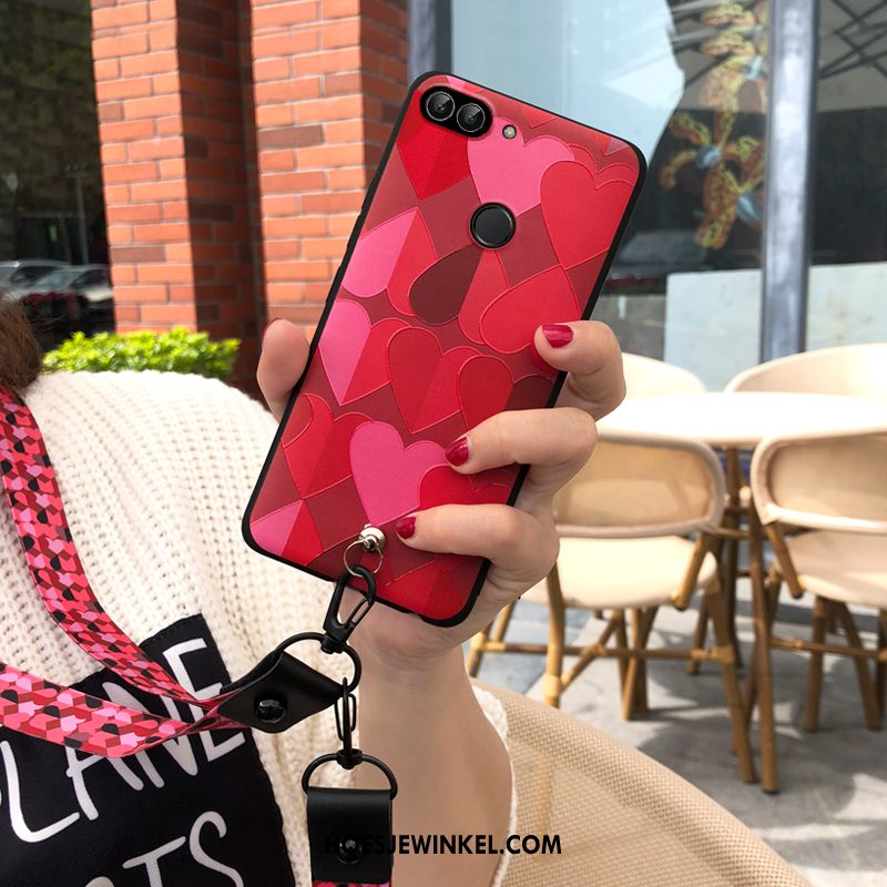 Huawei P Smart Hoesje Anti-fall Roze Persoonlijk, Huawei P Smart Hoesje All Inclusive Hoes