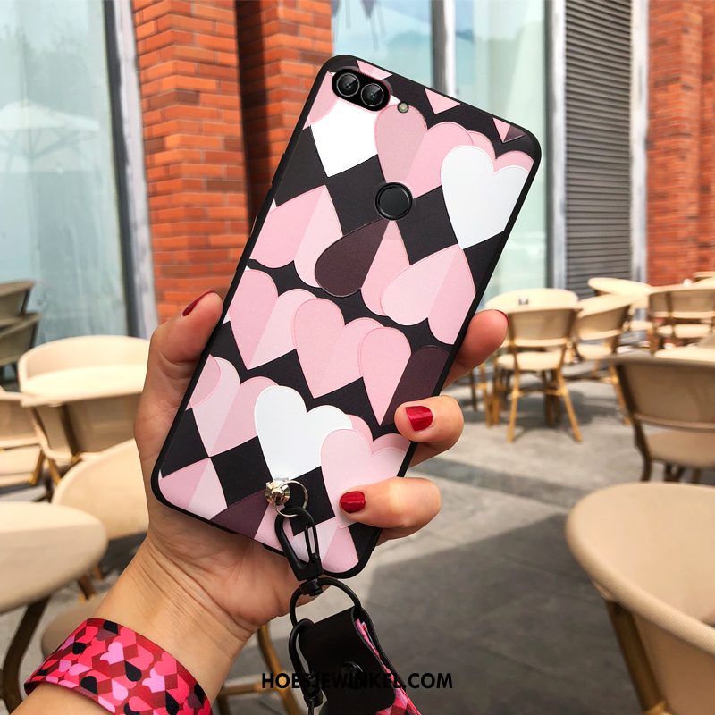 Huawei P Smart Hoesje Anti-fall Roze Persoonlijk, Huawei P Smart Hoesje All Inclusive Hoes