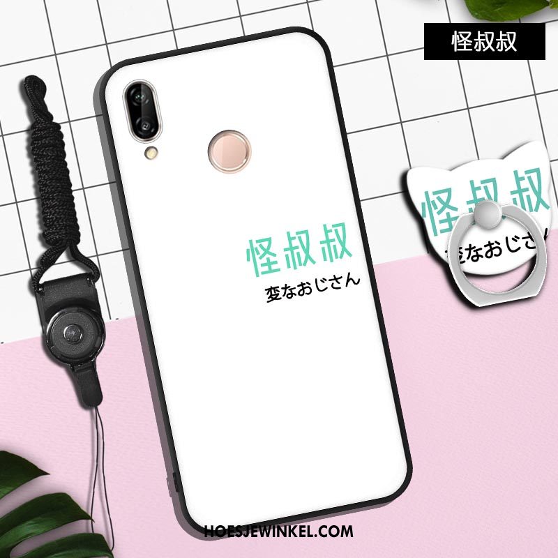 Huawei P Smart+ Hoesje Anti-fall Spotprent Trend, Huawei P Smart+ Hoesje Hoes Persoonlijk