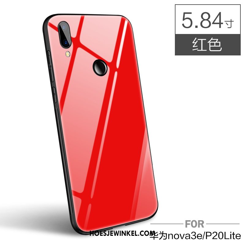 Huawei P Smart+ Hoesje Glas Hoes Trend, Huawei P Smart+ Hoesje Anti-fall Scheppend