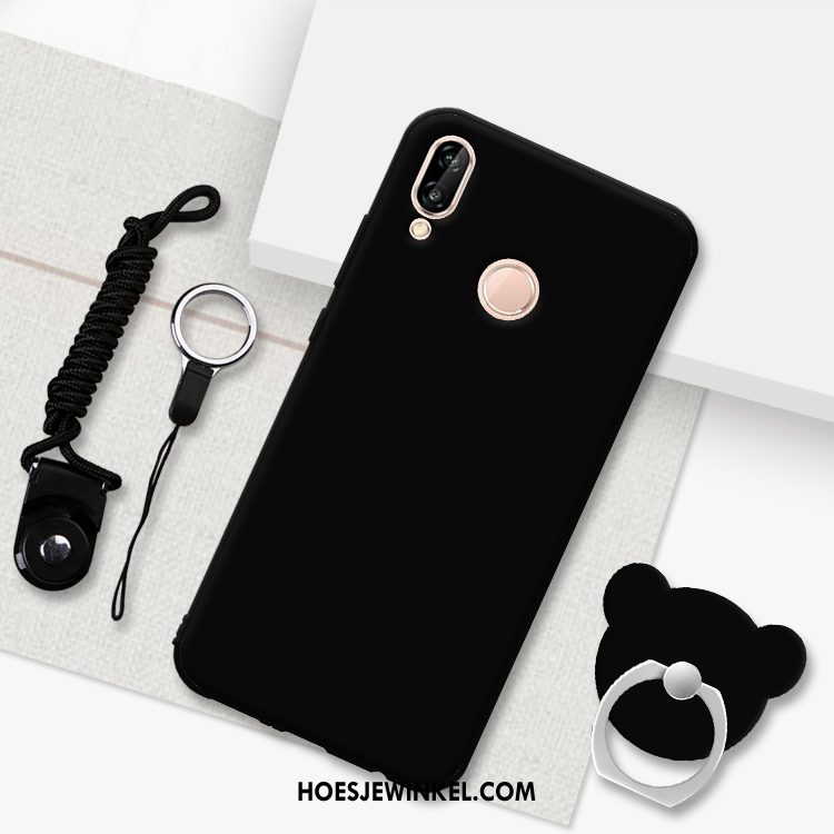 Huawei P Smart+ Hoesje Hanger Schrobben Hoes, Huawei P Smart+ Hoesje Bescherming Anti-fall