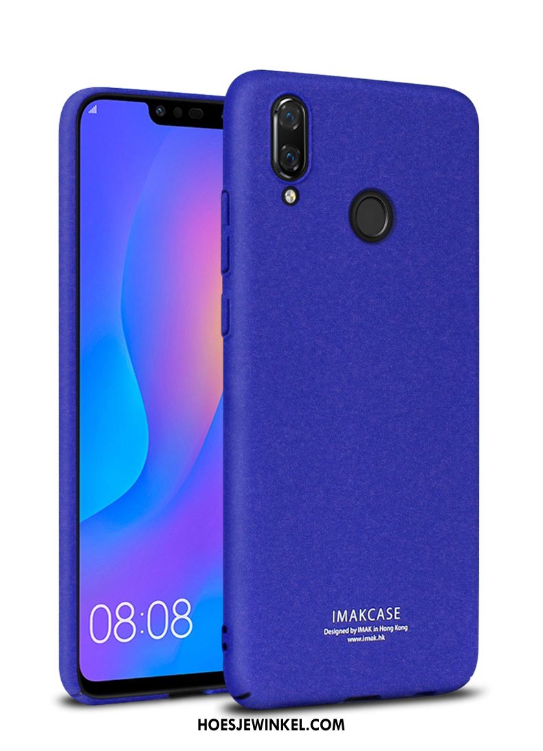 Huawei P Smart+ Hoesje Hoes Zwart Mobiele Telefoon, Huawei P Smart+ Hoesje Bescherming Net Red