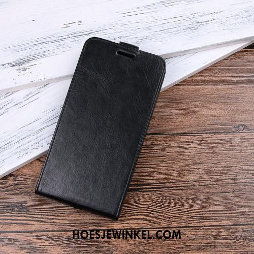 Huawei P Smart+ Hoesje Mobiele Telefoon Folio Wit, Huawei P Smart+ Hoesje Leren Etui Hoes