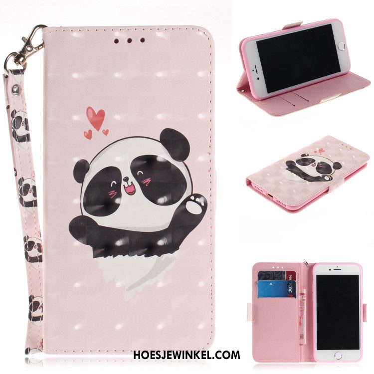 Huawei P Smart+ Hoesje Portemonnee Jeugd Roze, Huawei P Smart+ Hoesje Mobiele Telefoon Hoes