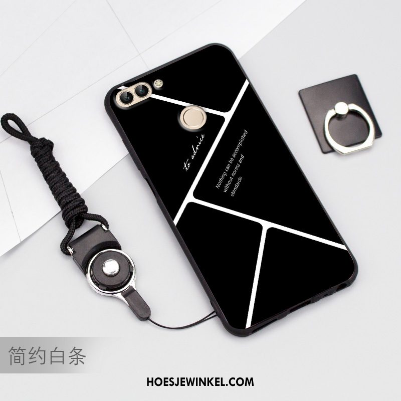 Huawei P Smart Hoesje Spotprent Bescherming Licht, Huawei P Smart Hoesje Zacht Hoes