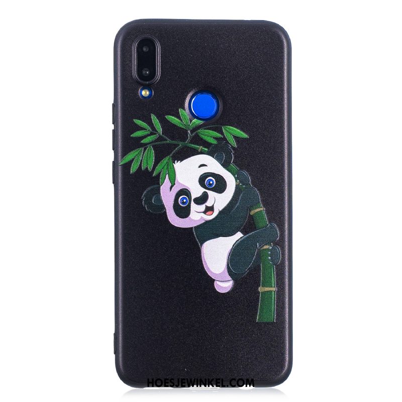 Huawei P Smart+ Hoesje Spotprent Hoes Anti-fall, Huawei P Smart+ Hoesje Bescherming All Inclusive