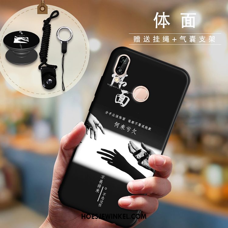 Huawei P Smart+ Hoesje Zacht Mobiele Telefoon Siliconen, Huawei P Smart+ Hoesje Anti-fall Bescherming