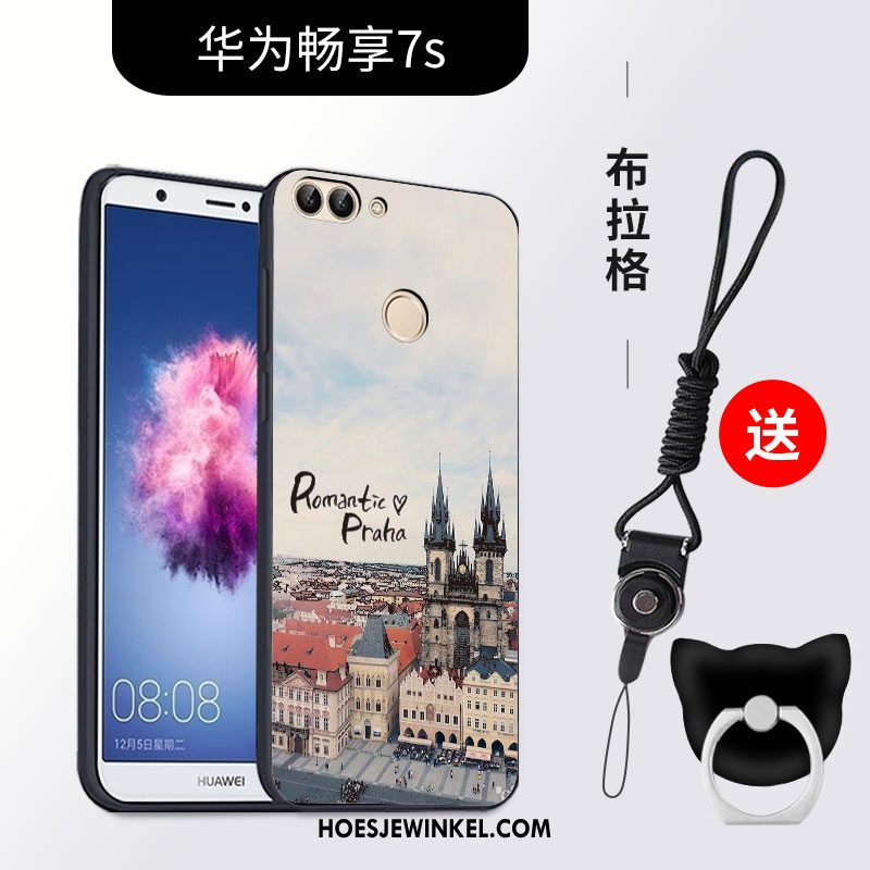 Huawei P Smart Hoesje Zacht Schrobben Mobiele Telefoon, Huawei P Smart Hoesje Bescherming Hoes