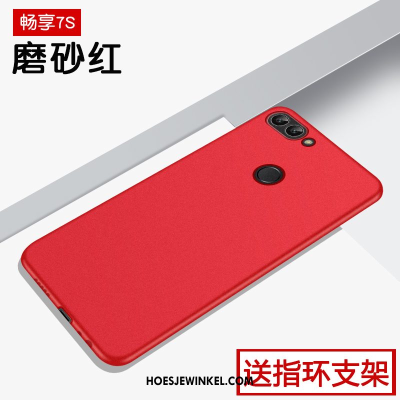 Huawei P Smart Hoesje Zacht Trendy Merk Scheppend, Huawei P Smart Hoesje Siliconen Mobiele Telefoon