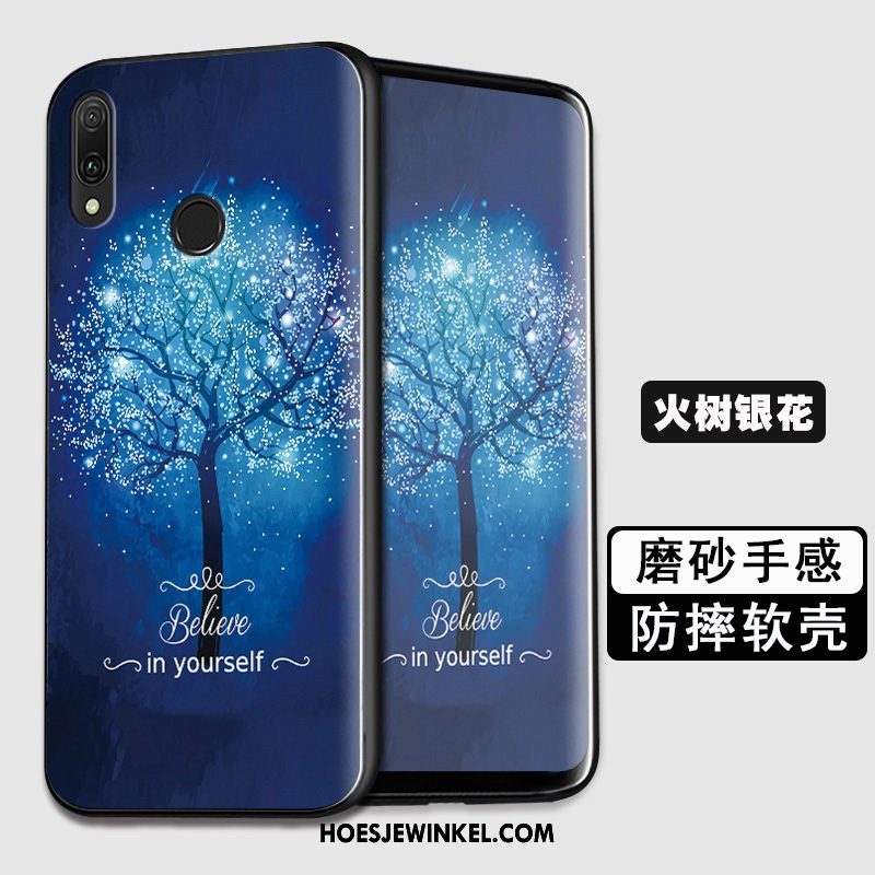 Huawei P Smart Z Hoesje Bescherming Blauw Mobiele Telefoon, Huawei P Smart Z Hoesje Zacht All Inclusive