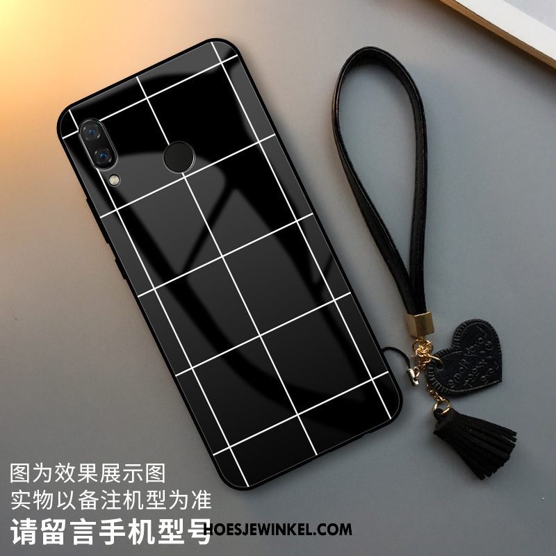 Huawei P Smart Z Hoesje Glas Mobiele Telefoon Persoonlijk, Huawei P Smart Z Hoesje Kat Trend