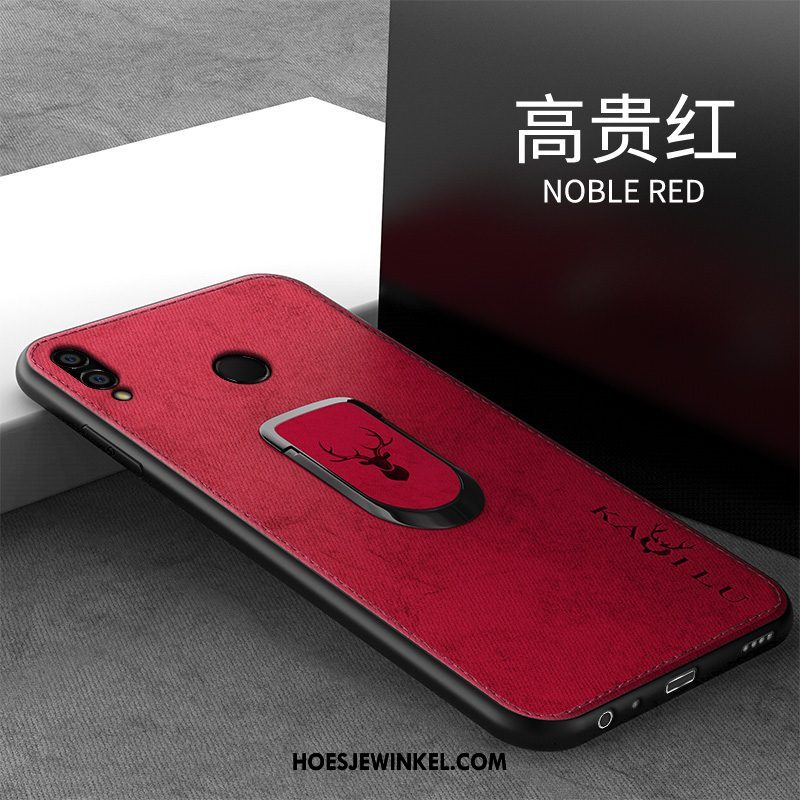 Huawei P Smart Z Hoesje Siliconen Mobiele Telefoon Anti-fall, Huawei P Smart Z Hoesje Patroon Doek