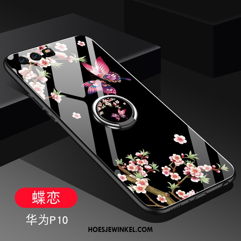 Huawei P10 Hoesje All Inclusive Rood Gesp, Huawei P10 Hoesje Trend Bescherming