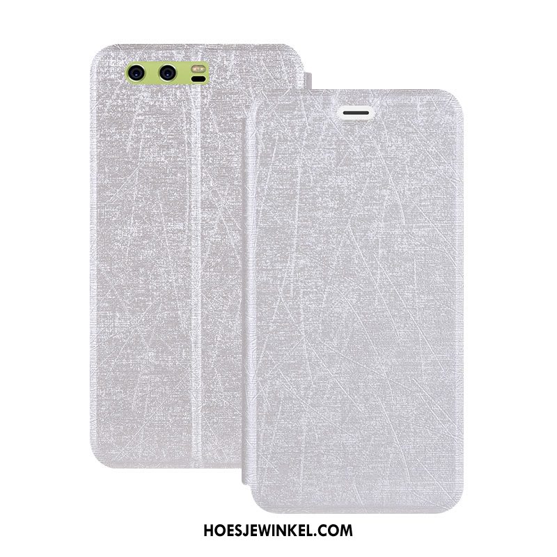 Huawei P10 Hoesje Anti-fall Folio Mobiele Telefoon, Huawei P10 Hoesje Bescherming Rood