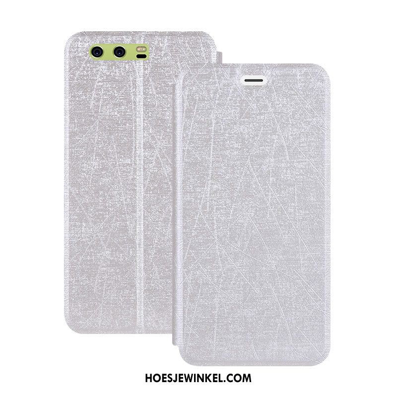 Huawei P10 Hoesje Anti-fall Folio Mobiele Telefoon, Huawei P10 Hoesje Bescherming Rood