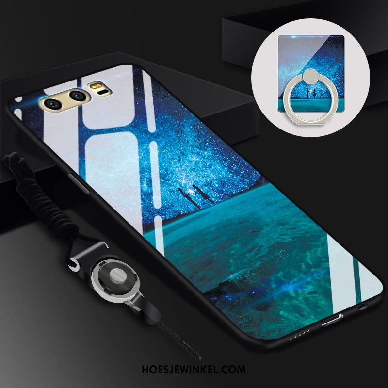 Huawei P10 Hoesje Geel Mobiele Telefoon Hoes, Huawei P10 Hoesje Hanger Anti-fall