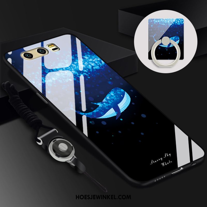 Huawei P10 Hoesje Geel Mobiele Telefoon Hoes, Huawei P10 Hoesje Hanger Anti-fall