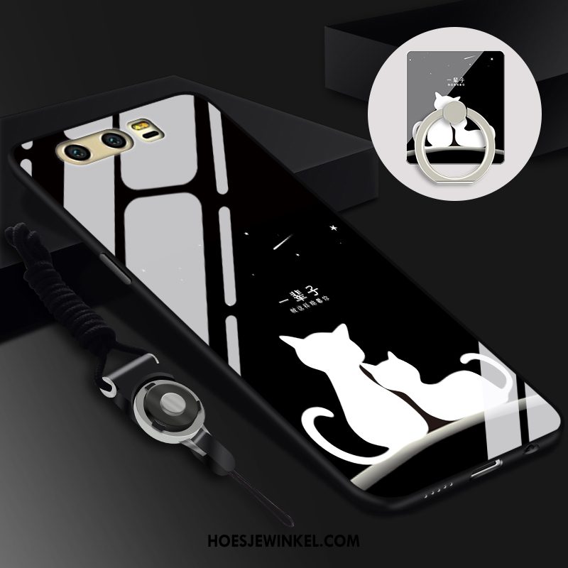 Huawei P10 Hoesje Geel Mobiele Telefoon Hoes, Huawei P10 Hoesje Hanger Anti-fall